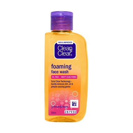 Clean N Clear Face Wash Foaming